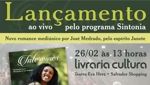 Romance será lançado ao vivo no teatro Eva Herz