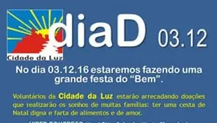 Dia D - Campanha Natal Solidário