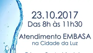 Atendimento EMBASA na Cidade da Luz