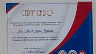 Formatura do 5º ano do ensino fundamental do Programa Educacional de Resistência às Drogas e a Violência – PROERD, promovido pela PM - BA