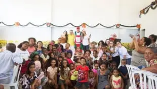 Cidade da Luz celebra mais um Natal de união com os assistidos pela Instituição