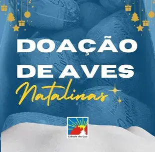 Doação de Aves Natalinas