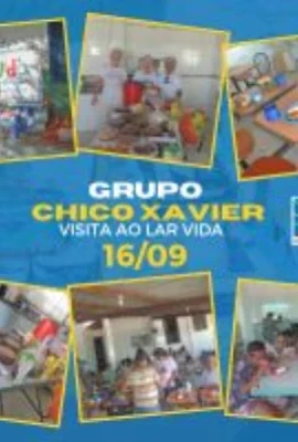 No dia 16/09/2024, a Caravana Chico Xavier fez uma visita especial ao Lar Vida.