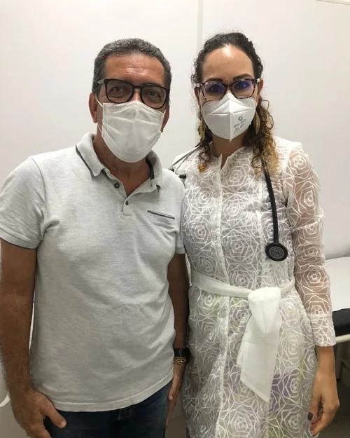 Esta é a mais nova voluntária da Cidade da Luz, Dra. Larissa Espindola - Medica Cardiologista, super generosa e capacitada. Venha ser um voluntário você também.