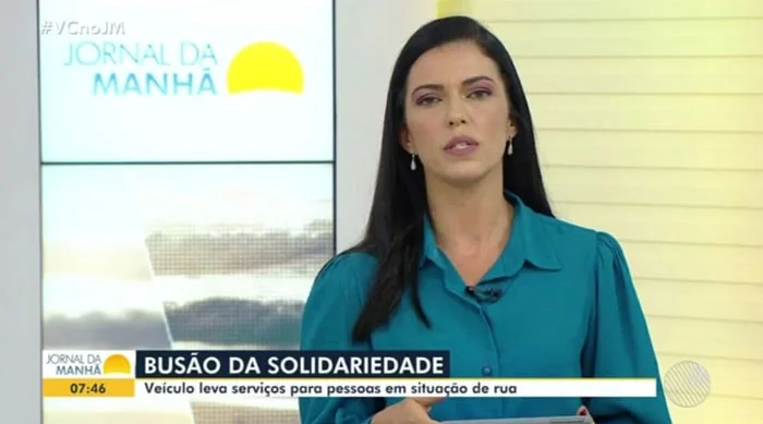 Reportagem da tv bahia, sobre o busão da solidariedade