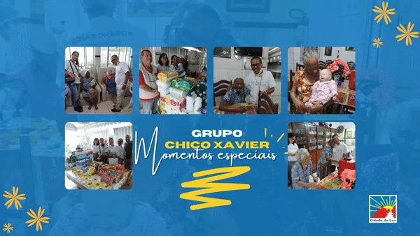 Na segunda-feira do dia, 05/06. O Grupo Chico Xavier visitou o Abrigo de idosos, São GabrieL