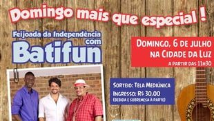 Um domingo mais que especial na Cidade da Luz.
