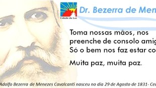 Homenagem a Dr. Bezerra de Menezes – 29/08/14