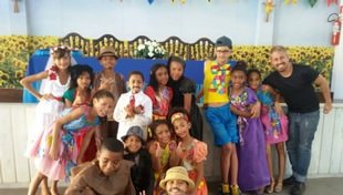 Foi um sucesso o Espetáculo infantil “Casamento Caipira”