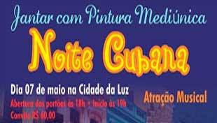 Jantar com Pintura Mediúnica – Noite Cubana