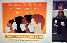 I Encontro com as famílias – COVID-19