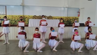 Encerramento das atividades da Oficina de Ballet