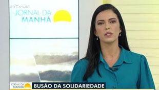 Reportagem da tv bahia, sobre o busão da solidariedade