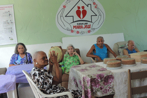 Visita  ao Abrigo de Idosos Lar  Maria José