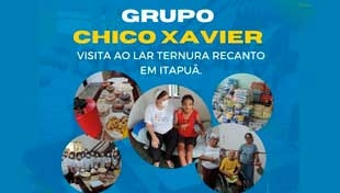 O Grupo Chico Xavier Visitou o