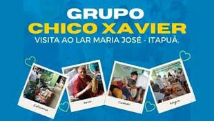 No dia 22/05 o Grupo Chico Xavier  esteve com idosos assistidos pelo Lar Maria José.