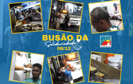 Na quarta-feira, 06/12, o Busão saiu para mais uma ação