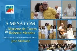 Uma noite inesquecível com o jantar “À Mesa com Mariene de Castro e Roberto Mendes”. 24.08.2024