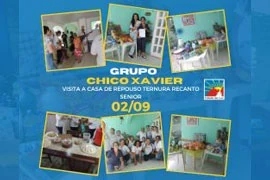 Caravana Chico Xavier visita a Casa de repouso Ternura Recanto Senior – 02.09.2024