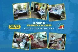 Caravana Chico Xavier visita o Lar Maria José – 09.12.2024