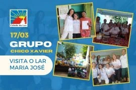 Caravana Chico Xavier visita o Lar Maria José – 17.03.2025