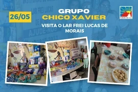 Caravana Chico Xavier visita o Lar Frei Lucas de Morais – 26.05.2025