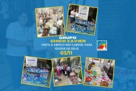 Caravana Chico Xavier visita o Abrigo São Gabriel para Idosos de Deus – 03.11.2025