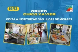 Caravana Chico Xavier visita a Instituição São Lucas de Moraes – 19.12.2025