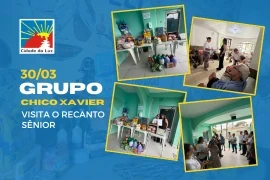 Caravana Chico Xavier visita o Recanto Sênior – 31.03.2026