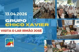 Caravana Chico Xavier visita o Lar Irmão José – 13.04.2026