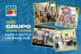 Caravana Chico Xavier visita o Lar Maria José – 11.05.2026