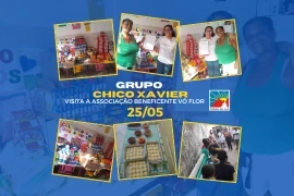 Caravana Chico Xavier visita a Associação Beneficente Vó Flor – 25.05.2026